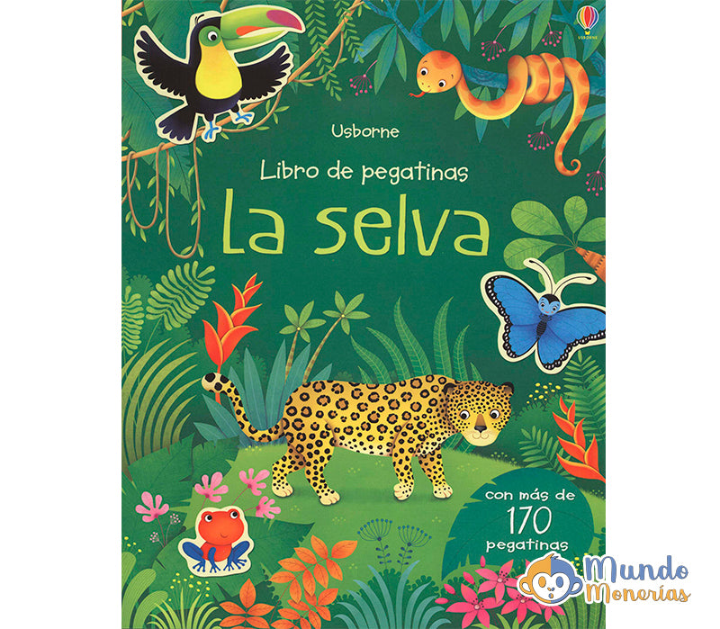 LA SELVA: LIBROS DE PEGATINAS