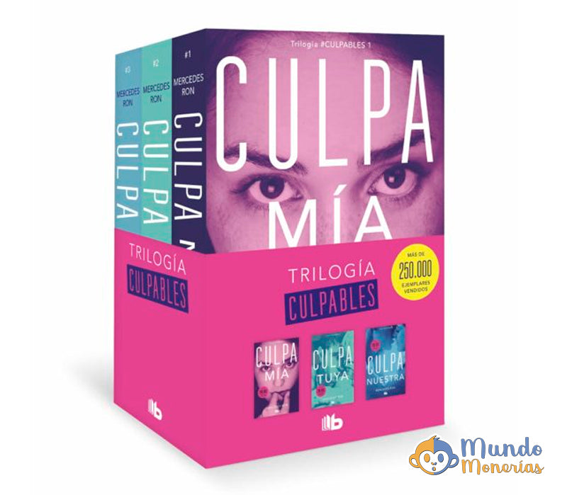 TRILOGIA CULPABLES (PACK CON: CULPA MIA; CULPA TUYA; CULPA NUESTRA)
