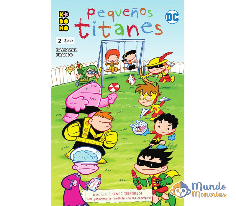 PEQUEÑOS TITANES NÚM. 02