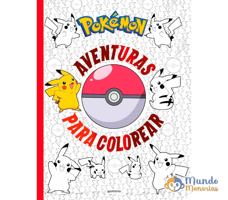 POKEMON. AVENTURAS PARA COLOREAR