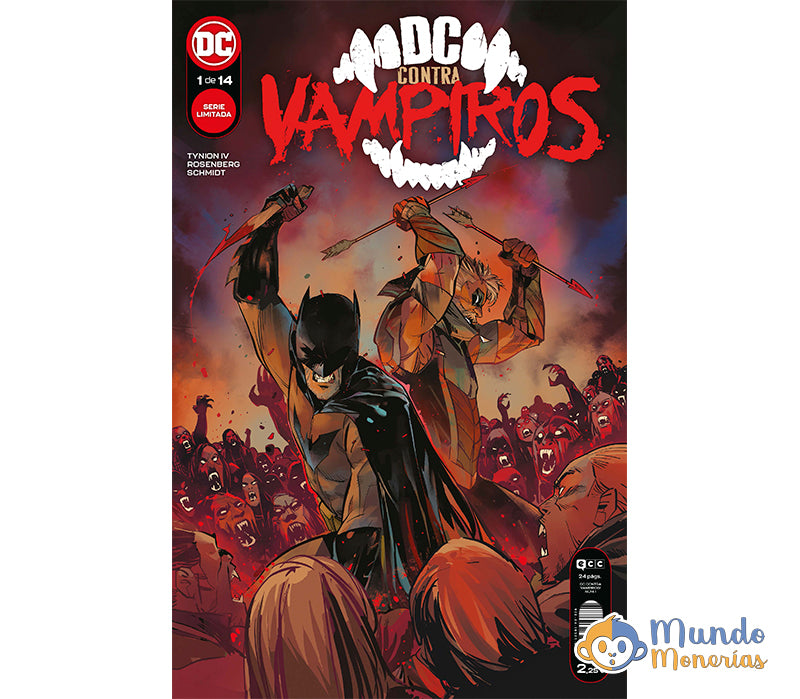DC CONTRA VAMPIROS NÚM. 01 DE 14