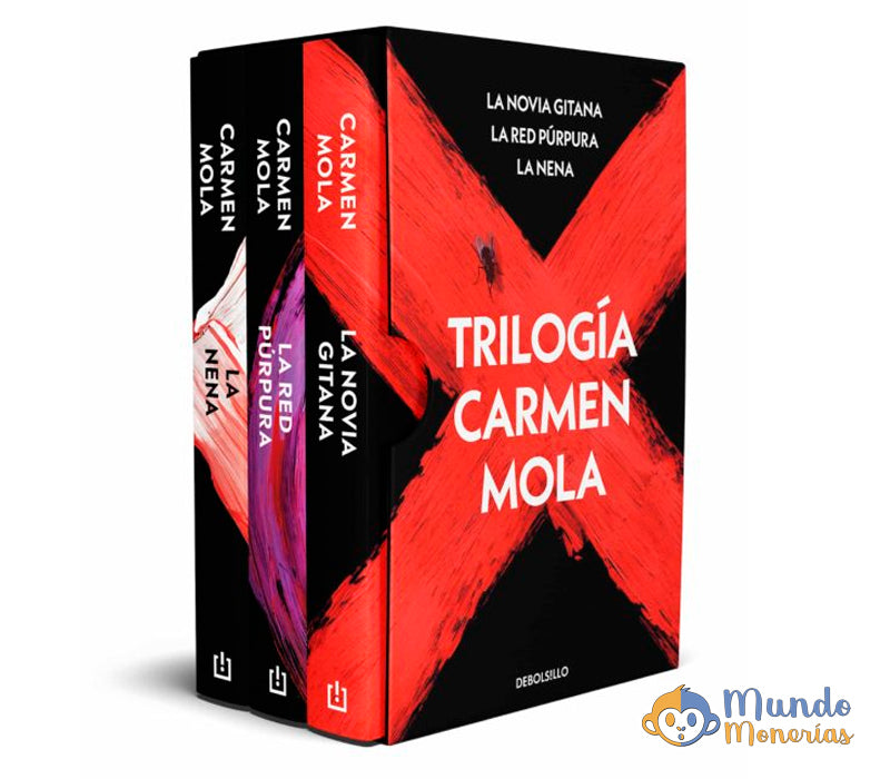 TRILOGÍA CARMEN MOLA (PACK: LA NOVIA GITANA; LA RED PURPURA; LA NENA)