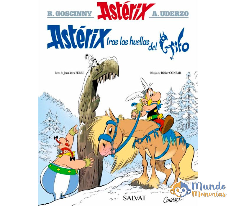 ASTERIX TRAS LAS HUELLAS DEL GRIFO