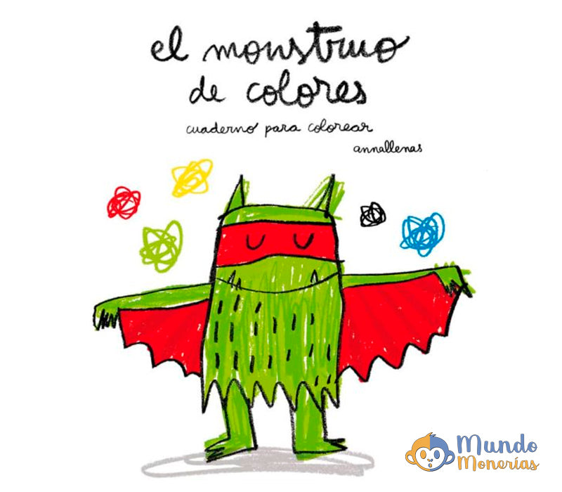 EL MONSTRUO DE COLORES (CUADERNO PARA COLOREAR)