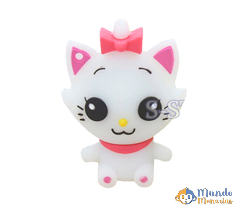 PENDRIVE 64GB - GATA ROSA