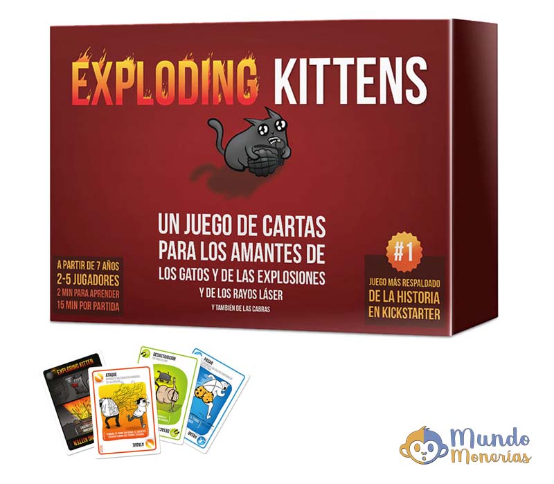 JUEGO EXPLODING KITTENS