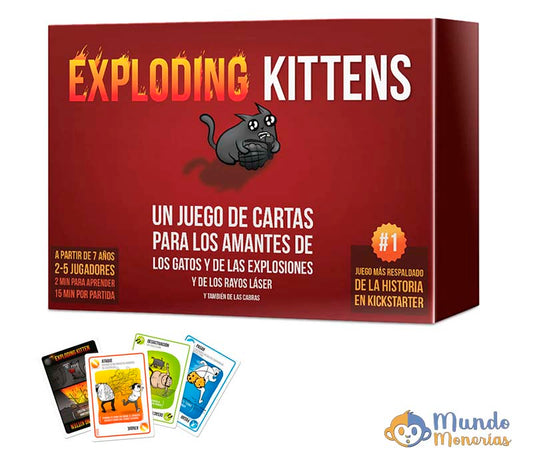 JUEGO EXPLODING KITTENS