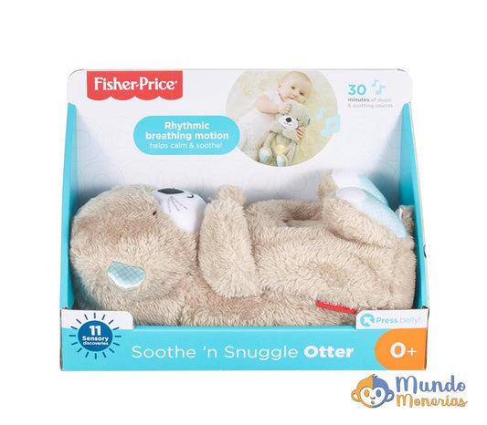 PELUCHE RELAJACIÓN NUTRIA HORA DE DORMIR