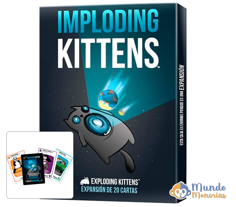 IMPLODING KITTENS - EXPANSION – Mundo Monerías