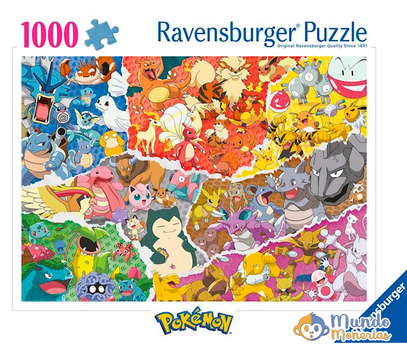 PUZZLE 1000 PIEZAS POKEMON