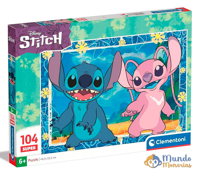 PUZZLE STITCH DISNEY 104 PIEZAS