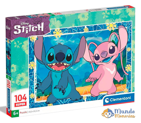 PUZZLE STITCH DISNEY 104 PIEZAS