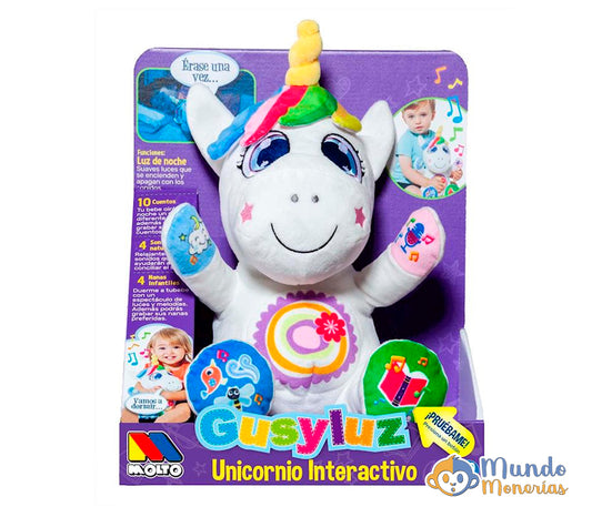 GUSYLUZ UNICORNIO - INTERACTIVO