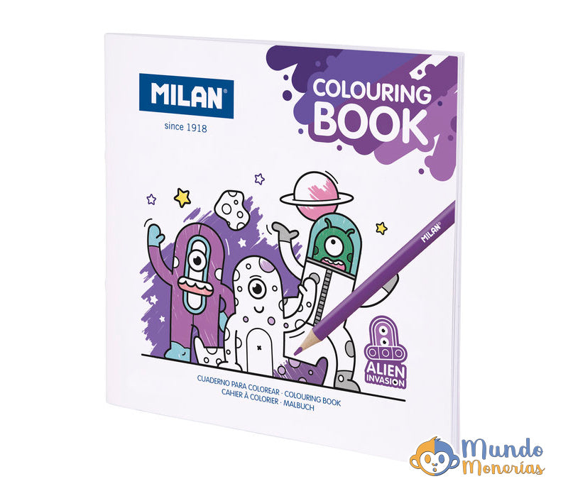 CUADERNO PARA COLOREAR MILAN