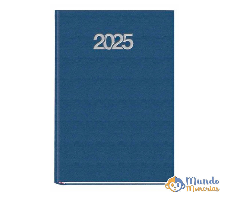 AGENDA ANUAL 2025 PRAXIS AZUL DIA PAGINA