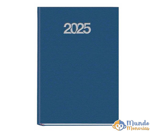 AGENDA ANUAL 2025 PRAXIS AZUL DIA PAGINA