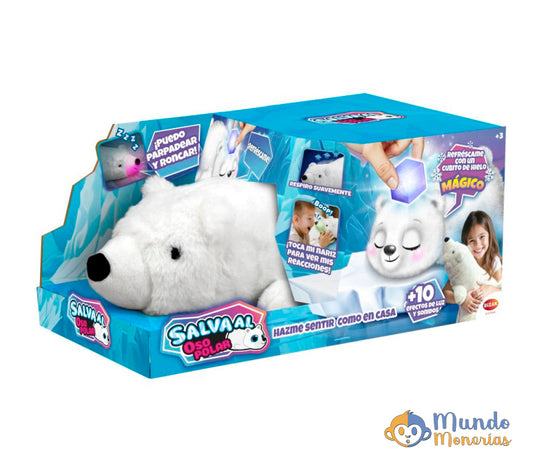 PELUCHE ELECTRONICO OSO POLAR
