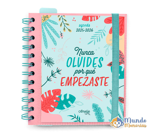 AGENDA ESCOLAR 2025/2026 DIA PAGINA M 11 MESES AMELIE