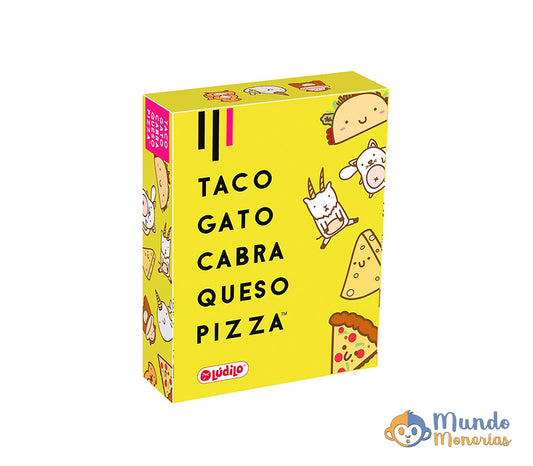 TACO, GATO, CABRA, QUESO, PIZZA