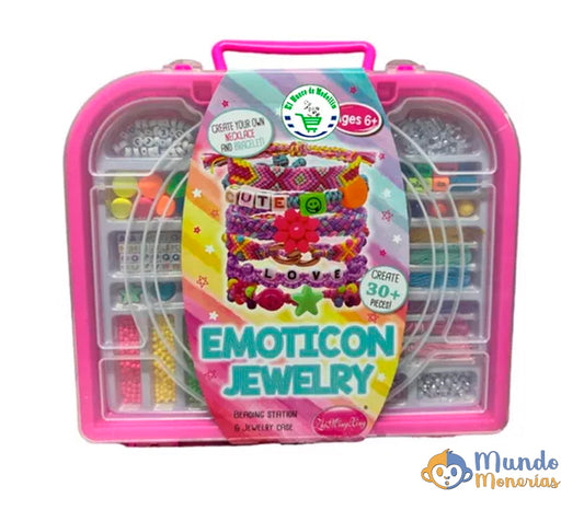 MALETÍN CREA PULSERAS CON ACCESORIOS