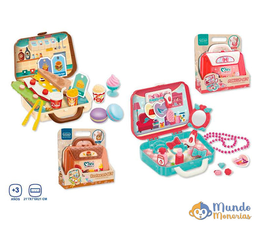 BOLSO RESTAURANTE O BELLEZA CON ACCESORIOS