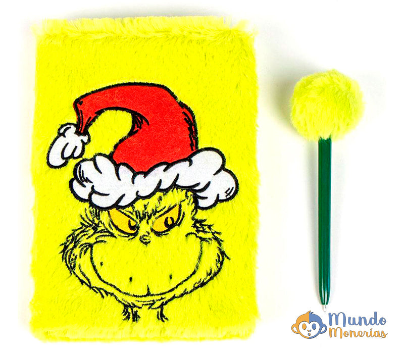 SET BOLIGRAFO + LIBRETA EL GRINCH