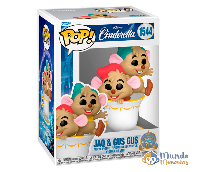 FUNKO POP JAQ & GUS GUS CENICIENTA