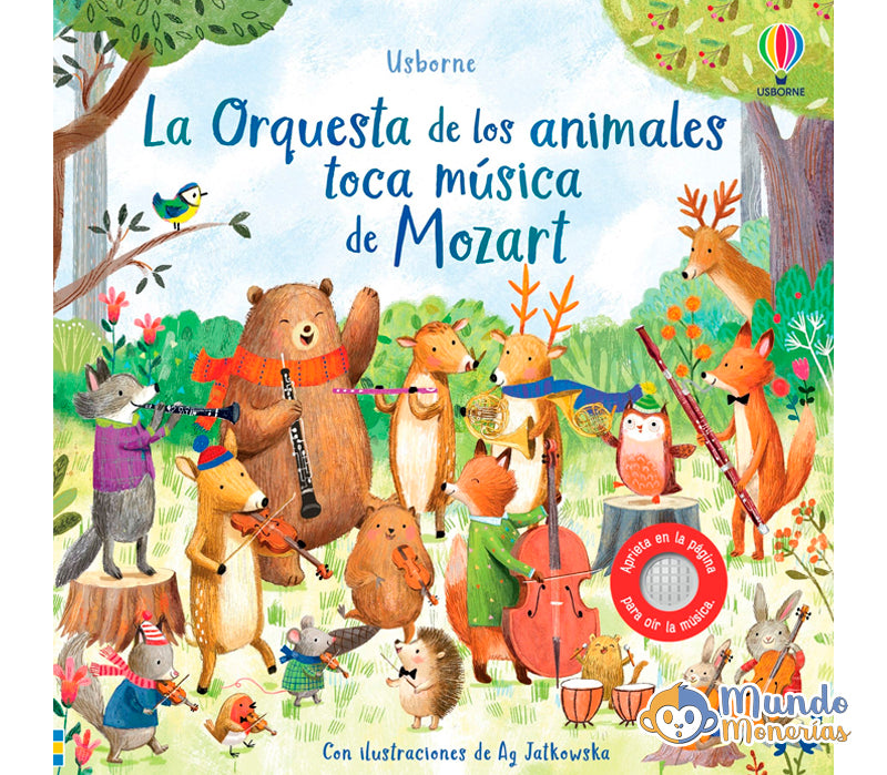 LA ORQUESTA DE LOS ANIMALES TOCA MUSICA DE MOZART