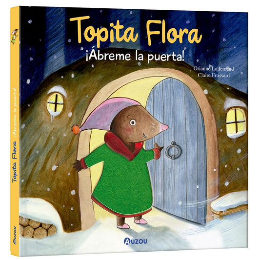 TOPITA FLORA, ABREME LA PUERTA. LIBRO CON TEXTURAS cover image
