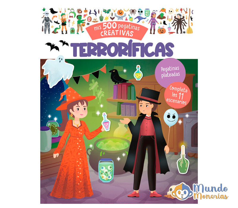 MIS 500 PEGATINAS CREATIVAS. TERRORÍFICAS