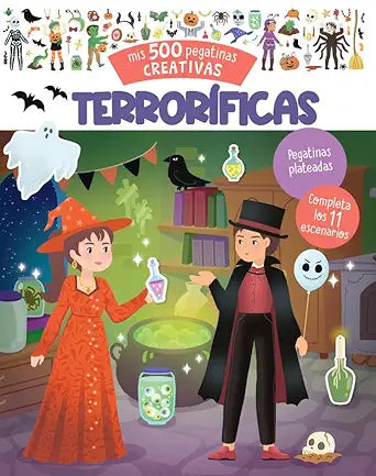 Mis 500 pegatinas creativas. Terroríficas cover image