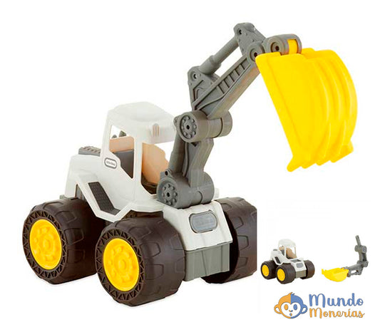 DIRT DIGGERS 2-IN-1 EXCAVADORA