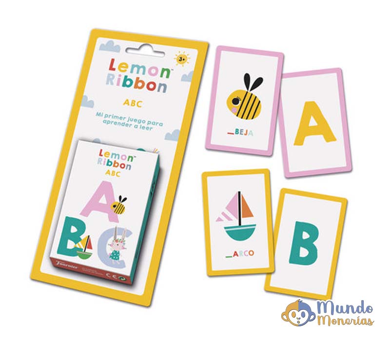 BARAJA EDUCATIVA LEMON RIBBON ABC