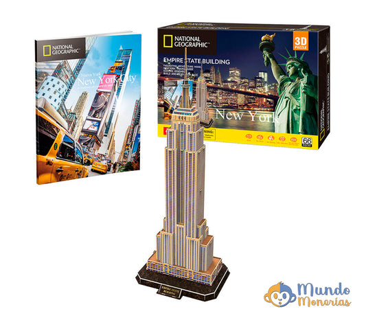 Puzzle 3D Empire State Building National Geographic