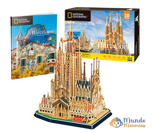 Puzzle 3D La Sagrada Familia National Geographic