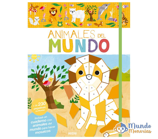 MI PRIMER LIBRO DE PEGATINAS, ANIMALES DEL MUNDO