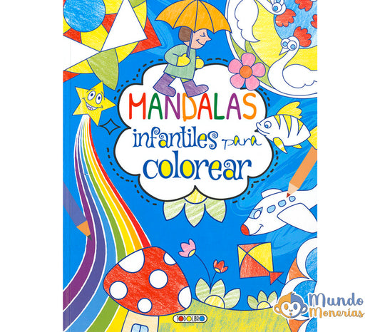 MANDALAS INFANTILES PARA COLOREAR