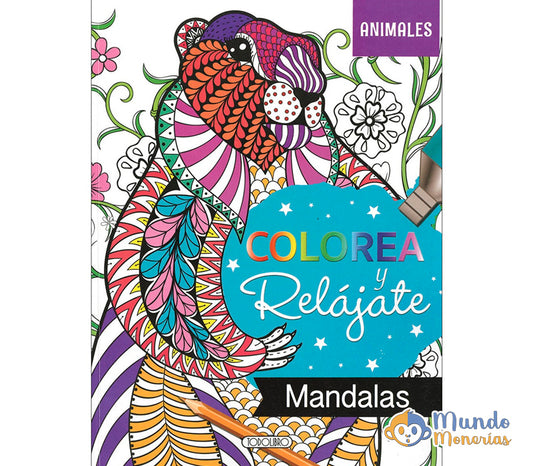 COLOREA Y RELAJATE - MANDALAS ANIMALES